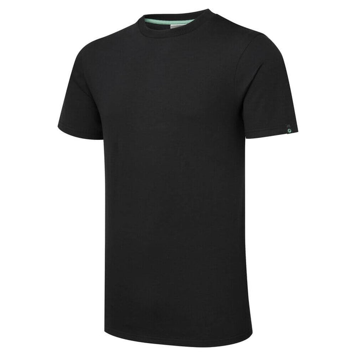 Portwest EC195 Organic Cotton Recyclable T-Shirt Black Image 2#colour_black