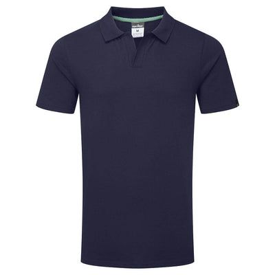 Portwest EC210 Organic Cotton Recyclable Polo Shirt Navy Main#colour_navy