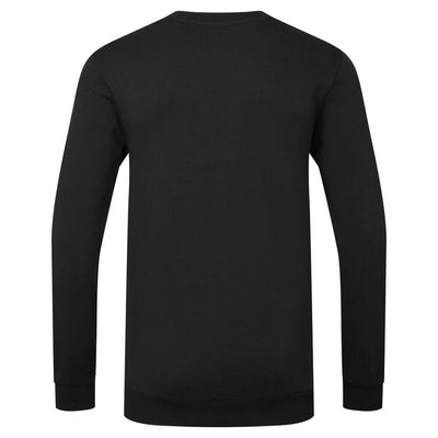 Portwest EC300 Organic Cotton Recyclable Sweatshirt Black Rear#colour_black