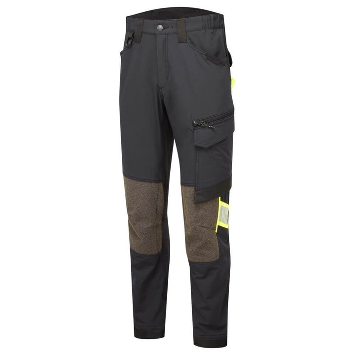 Portwest EV441 EV4 Stretch Service Trousers Black Image 2#colour_black