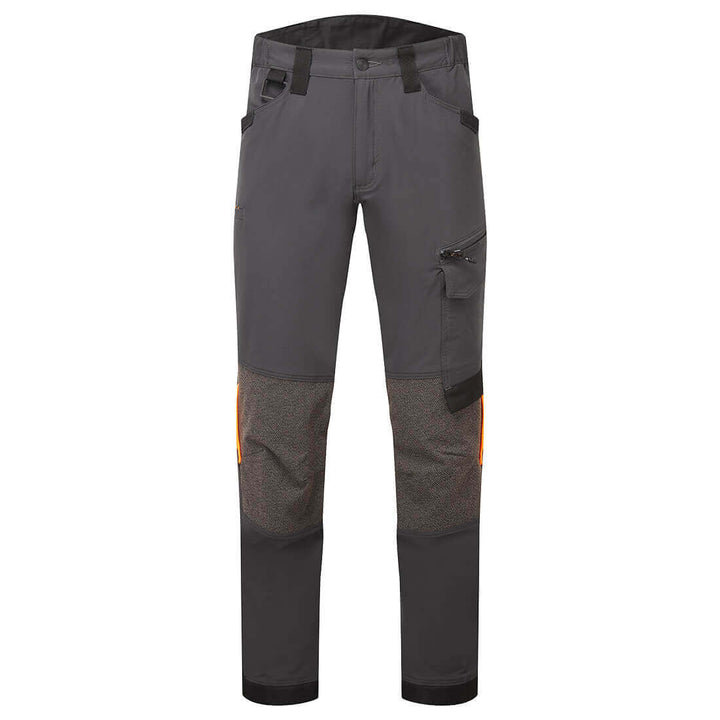 Portwest EV441 EV4 Stretch Service Trousers Metal Grey Main#colour_metal-grey