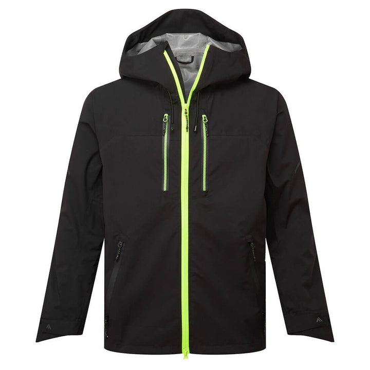 Portwest EV460 EV4 Breathable Waterproof Shell Jacket Black Main#colour_black