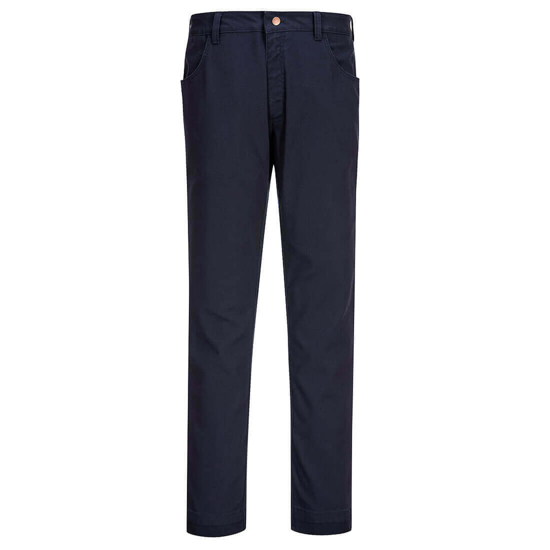 Portwest FR404 Bizflame 88/12 Stretch FR Work Pants Navy Main#colour_navy