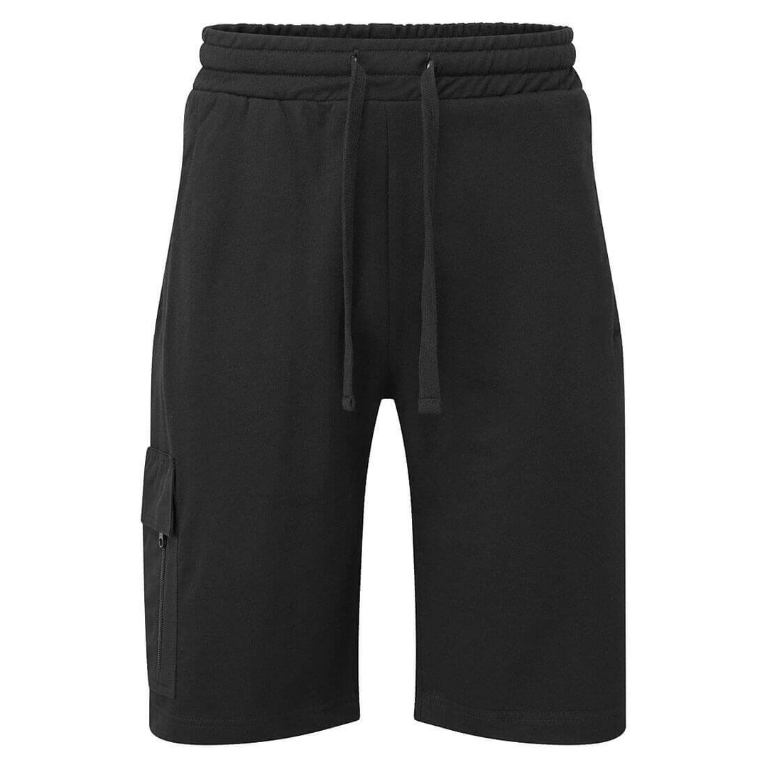 Portwest KX310 KX3 Cargo Sweatshorts Black Main#colour_black