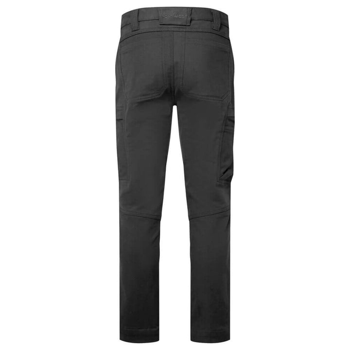 Portwest KX312 KX3 Winter Trousers Black Rear#colour_black