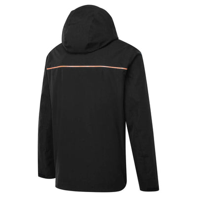 Portwest S385 Breathable Waterproof Shell Jacket Black Image 3#colour_black