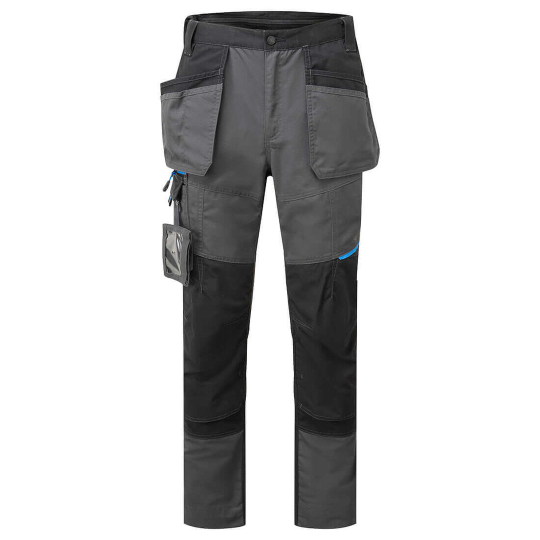 Portwest T719 WX3 Slim Fit Holster Trousers Metal Grey Main#colour_metal-grey