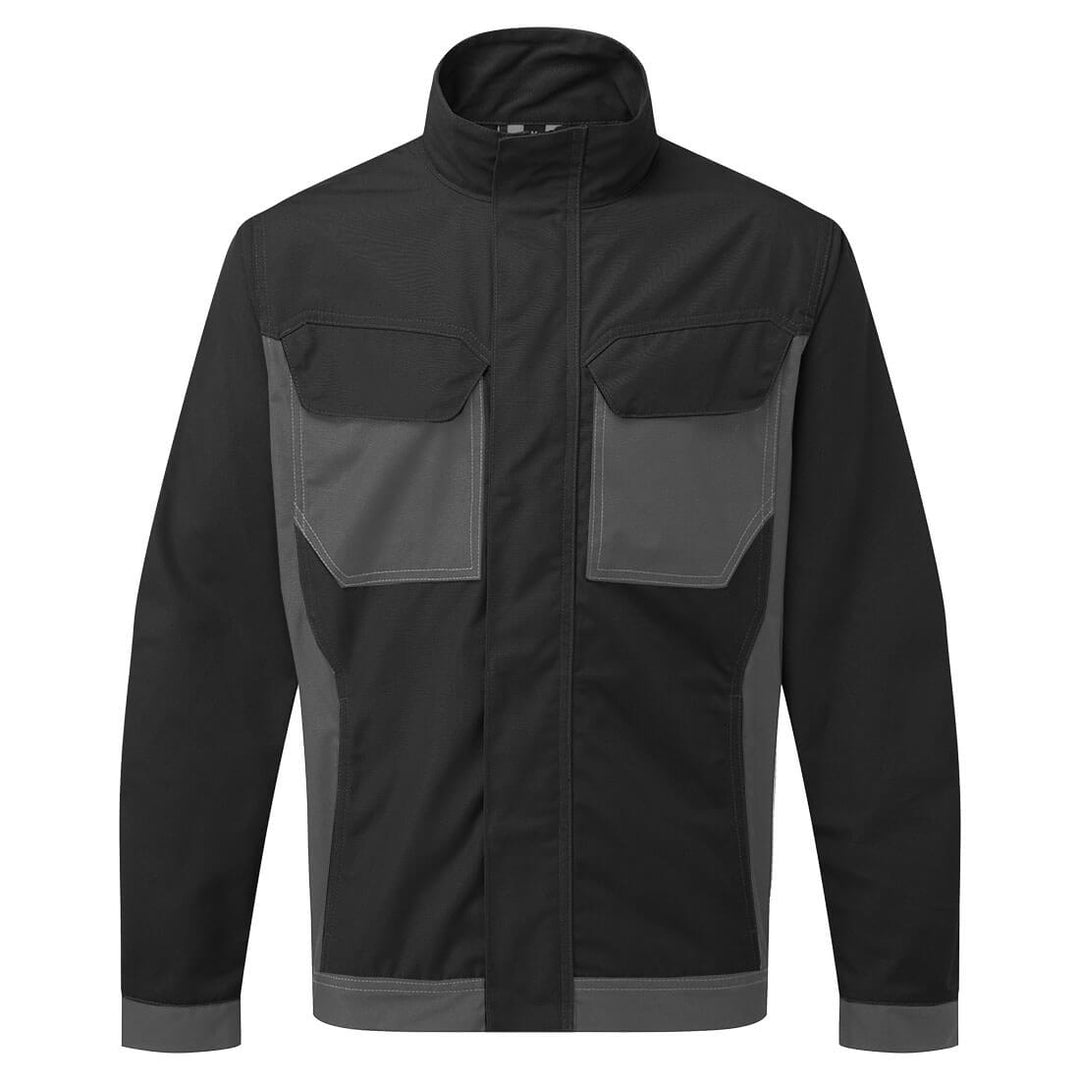 Portwest T745 WX3 Industrial Wash Jacket Black Main#colour_black