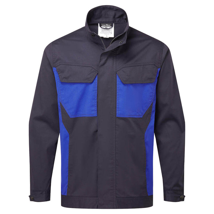 Portwest T745 WX3 Industrial Wash Jacket Dark Navy Main#colour_dark-navy