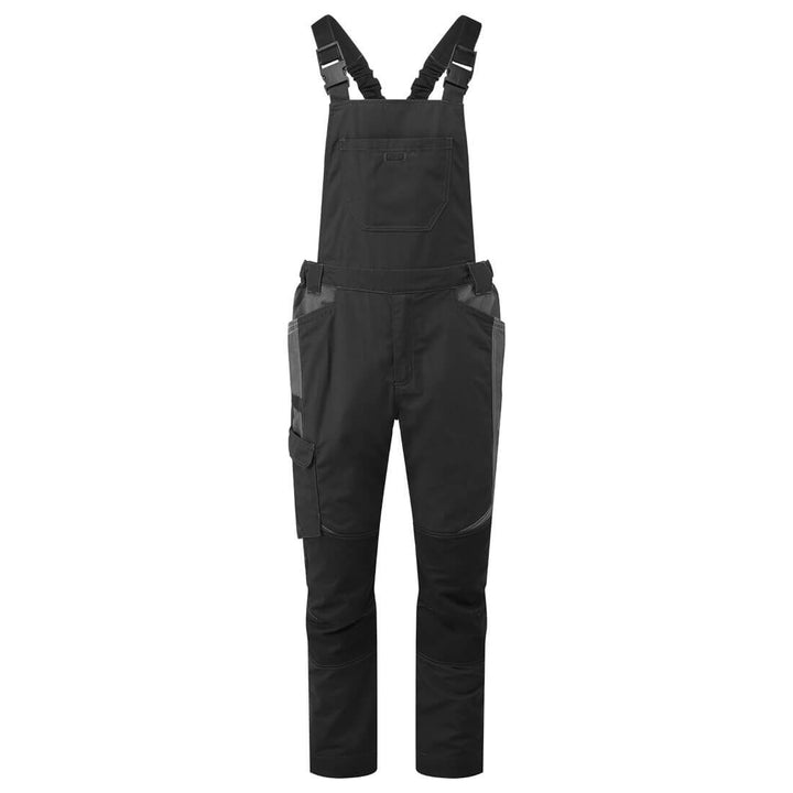 Portwest T746 WX3 Industrial Wash Bib and Brace Black Main#colour_black