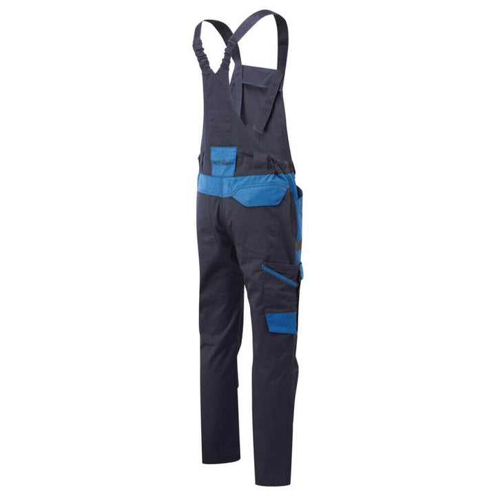 Portwest T746 WX3 Industrial Wash Bib and Brace Dark Navy Image 3#colour_dark-navy