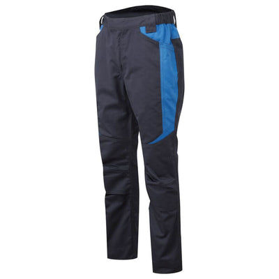 Portwest T747 WX3 Industrial Wash Trousers Dark Navy Image 2#colour_dark-navy