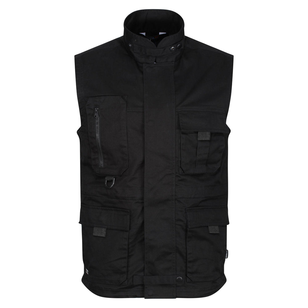 Regatta Professional Pro Utility Vest Black 1#colour_black