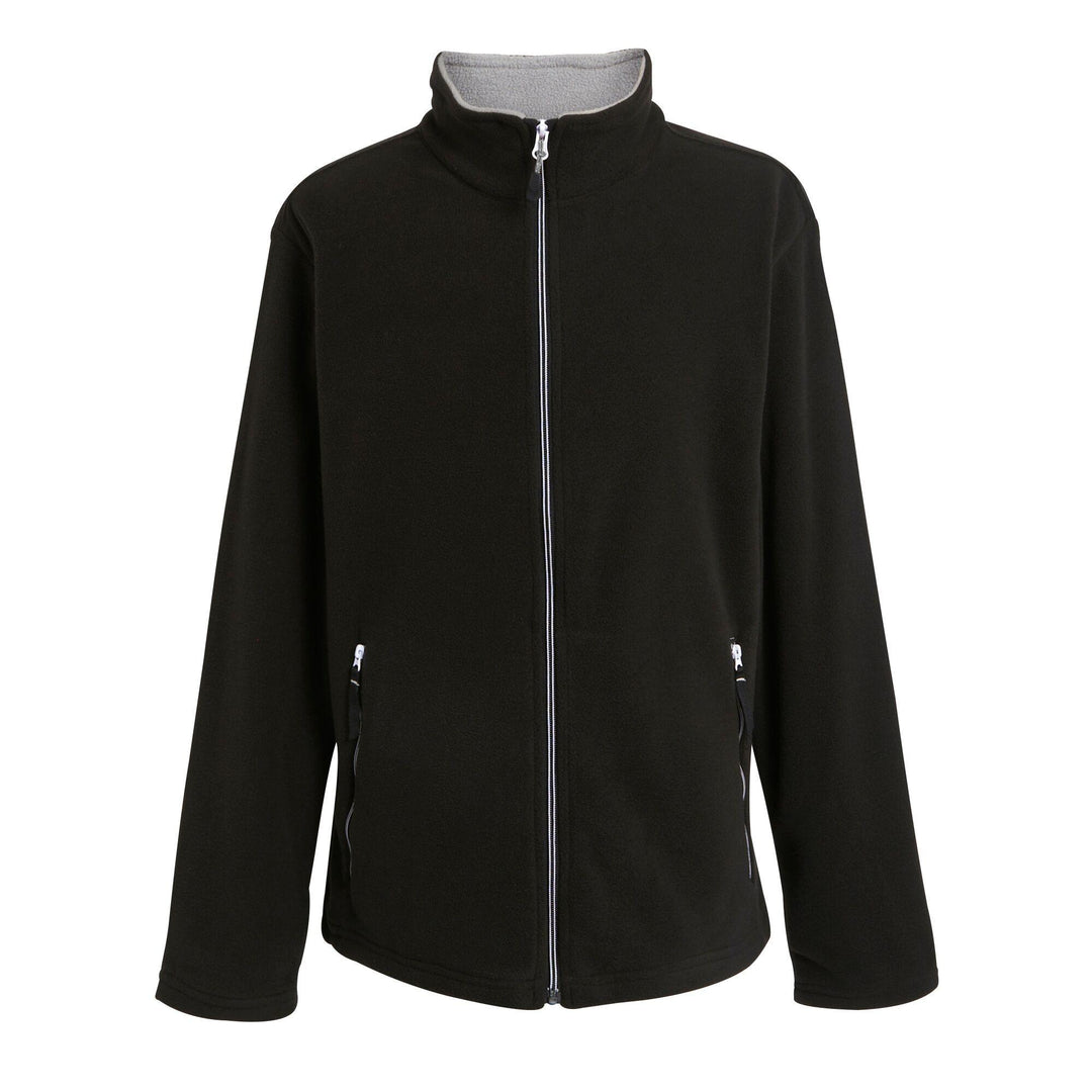 Regatta Professional Ascender Fleece Black/Mineral Grey 1#colour_black-mineral-grey