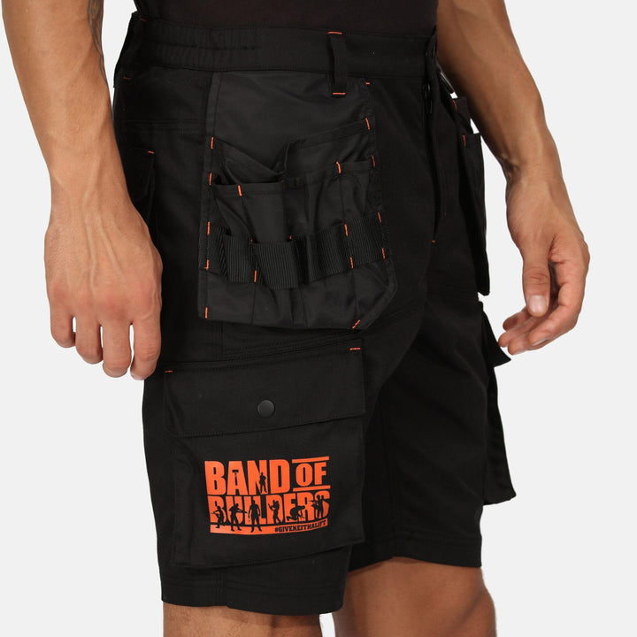 Regatta Professional Band of Builders BoB Holster Shorts Classic Blk Model 5#colour_classic-blk