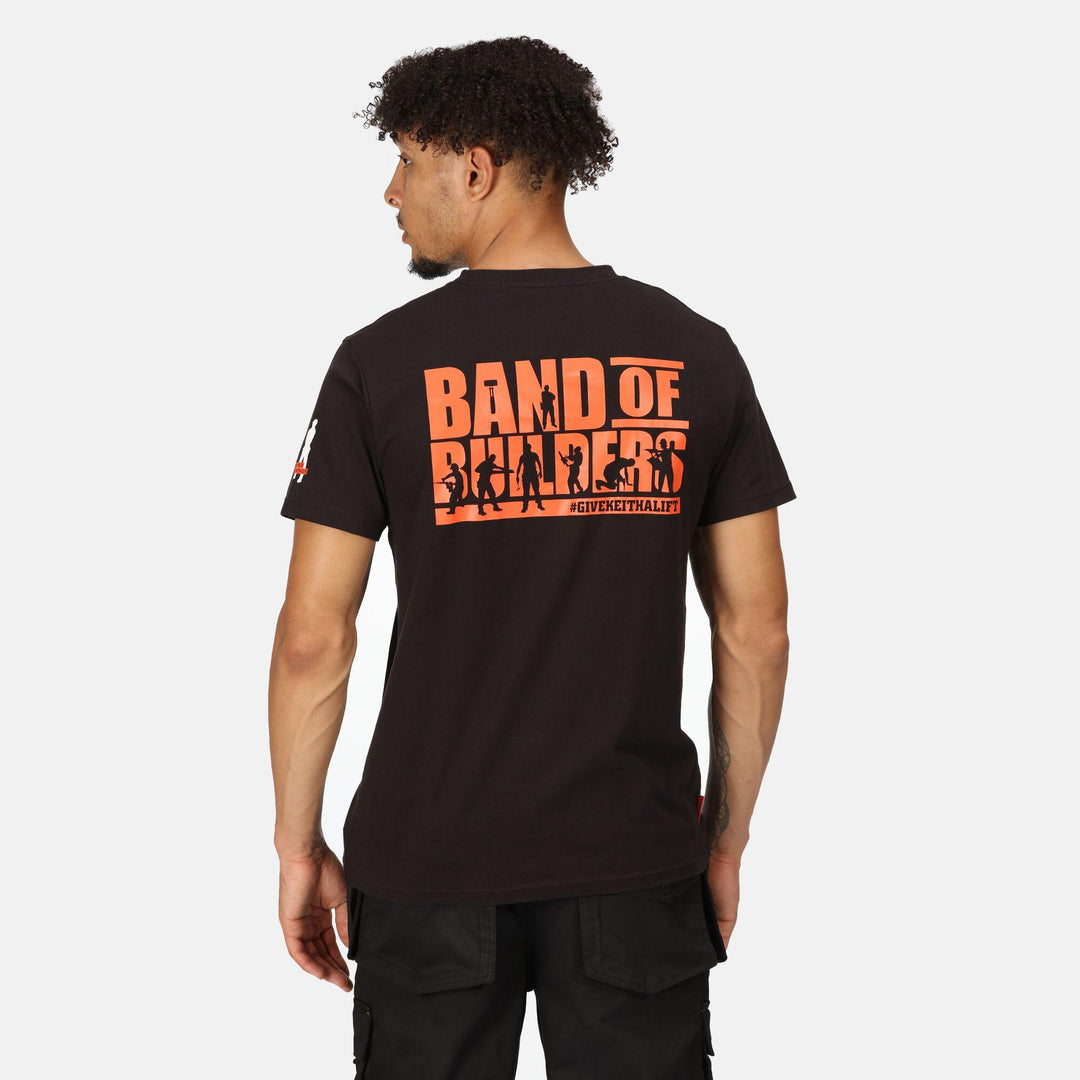 Regatta Professional Band of Builders BoB T-Shirt Classic Blk Model 2#colour_classic-blk