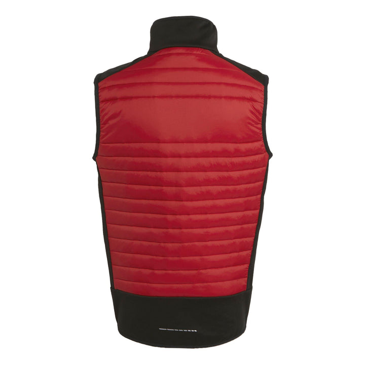 Regatta Professional E-Volve Unisex Thermal Hybrid Lightweight Bodywarmer Classic Red/Black 2#colour_classic-red-black