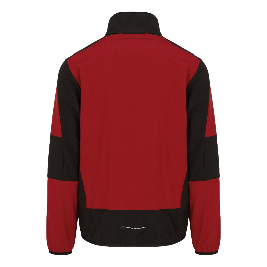 Regatta Professional E-Volve Unisex Water Resistant Softshell Hybrid Jacket Classic Red/Black 2#colour_classic-red-black