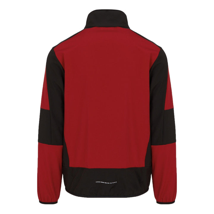 Regatta Professional E-Volve Unisex Water Resistant Softshell Hybrid Jacket Classic Red/Black 2#colour_classic-red-black