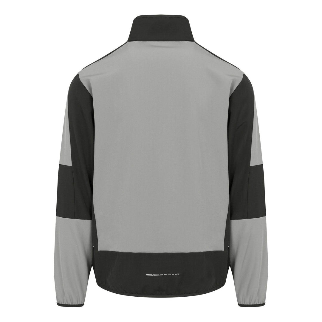 Regatta Professional E-Volve Unisex Water Resistant Softshell Hybrid Jacket Mineral Grey/Ash 2#colour_mineral-grey-ash