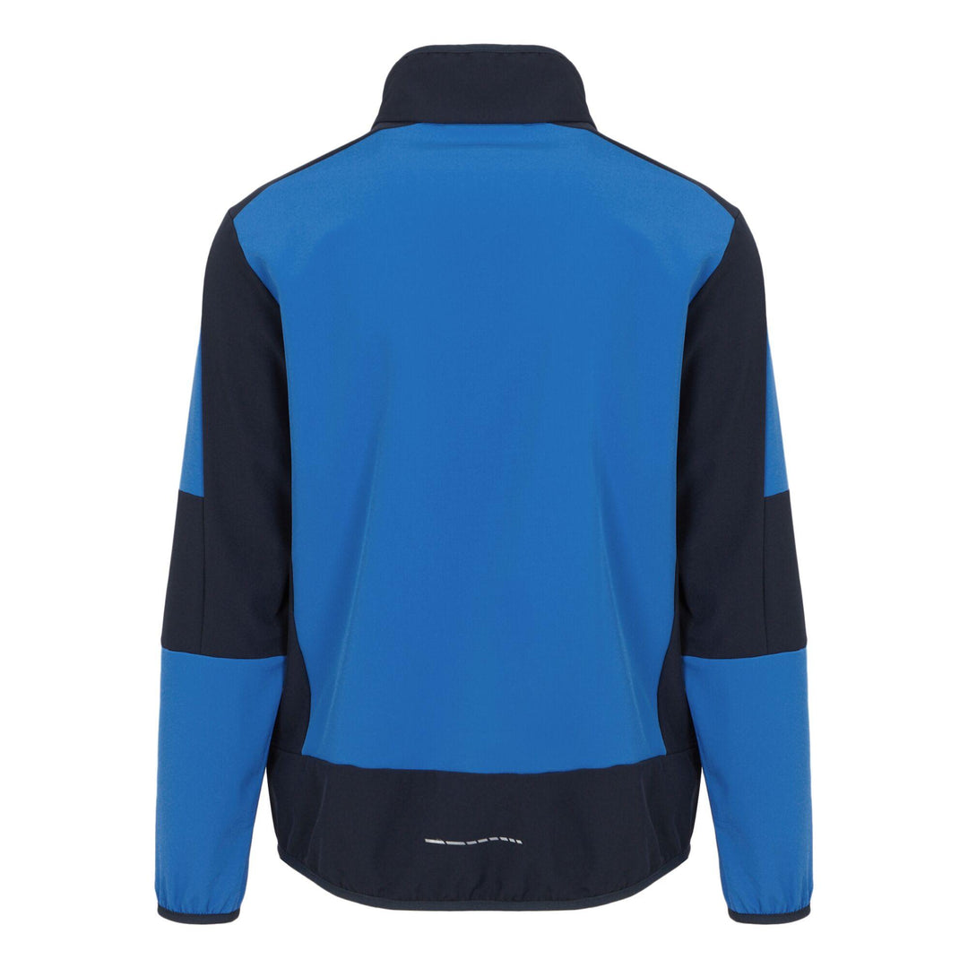 Regatta Professional E-Volve Unisex Water Resistant Softshell Hybrid Jacket Strong Blue/Navy 2#colour_strong-blue-navy