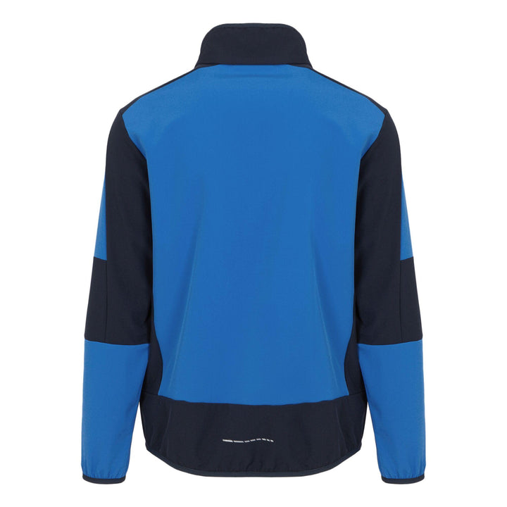 Regatta Professional E-Volve Unisex Water Resistant Softshell Hybrid Jacket Strong Blue/Navy 2#colour_strong-blue-navy