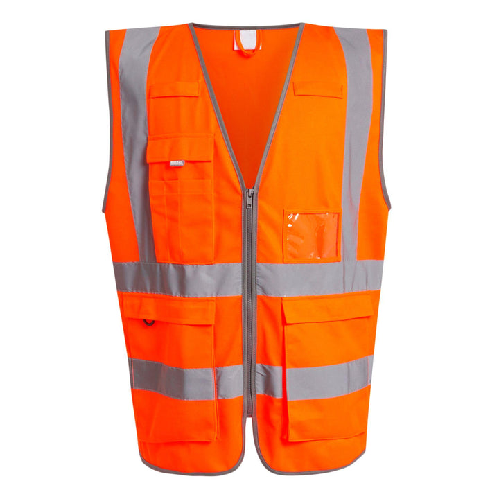 Regatta Professional Hi-Vis Executive Vest Orange 1#colour_orange