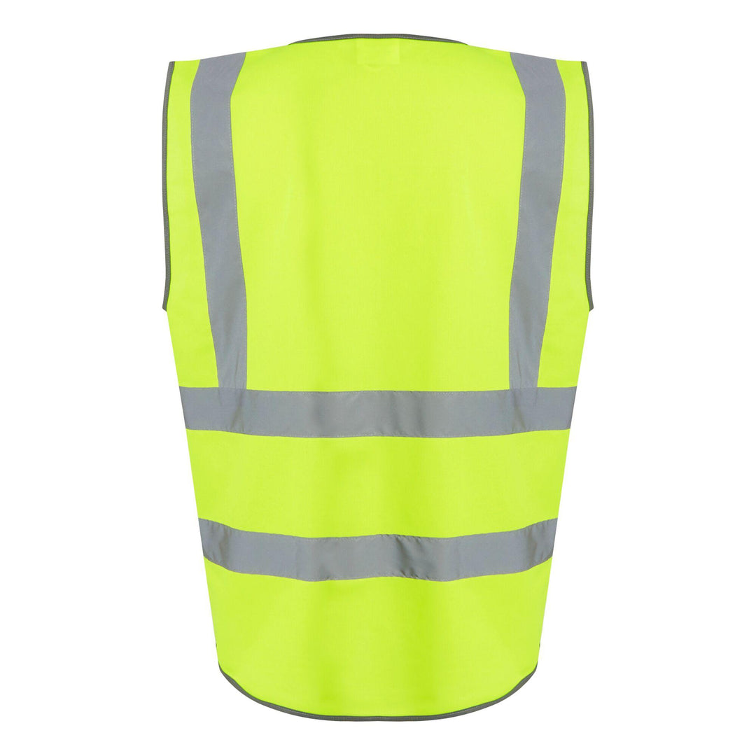 Regatta Professional Hi-Vis Executive Vest Yellow 2#colour_yellow