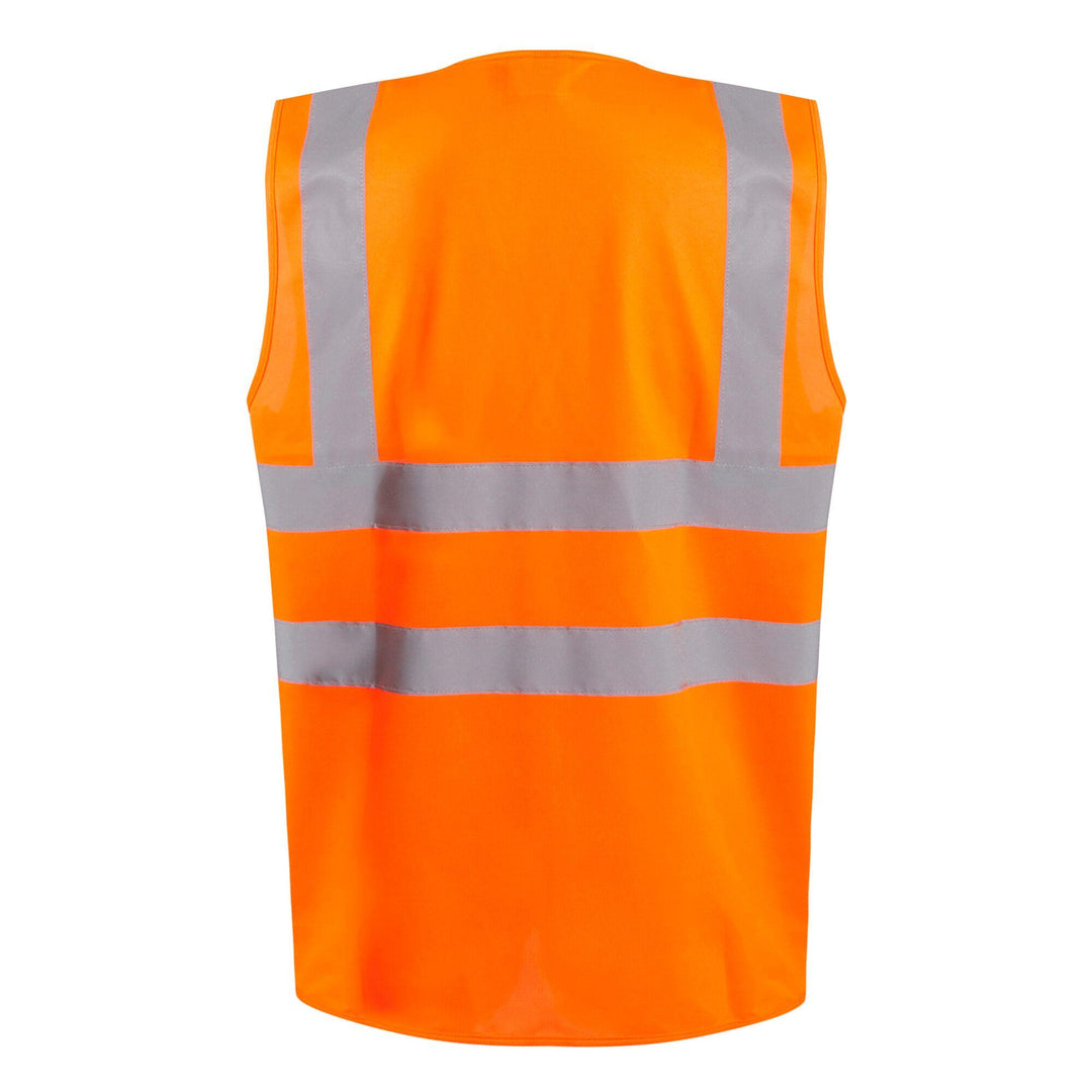 Regatta Professional Hi-Vis Supervisor Vest Orange 2#colour_orange