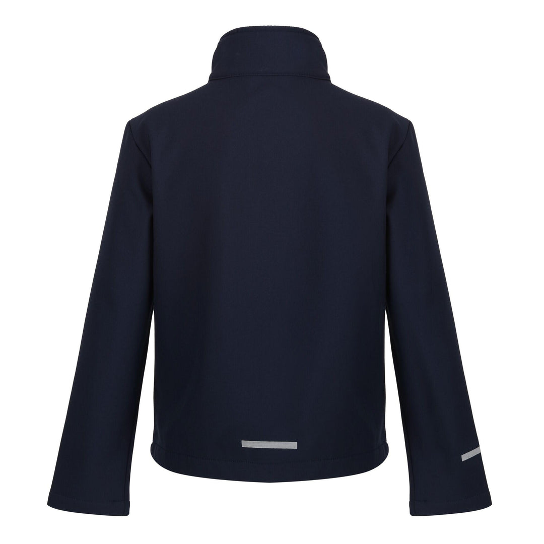 Regatta Professional Kids Ablaze Softshell Jacket Navy 2#colour_navy