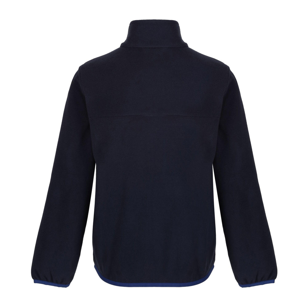 Regatta Professional Kids Full Zip Microfleece Navy 2#colour_navy