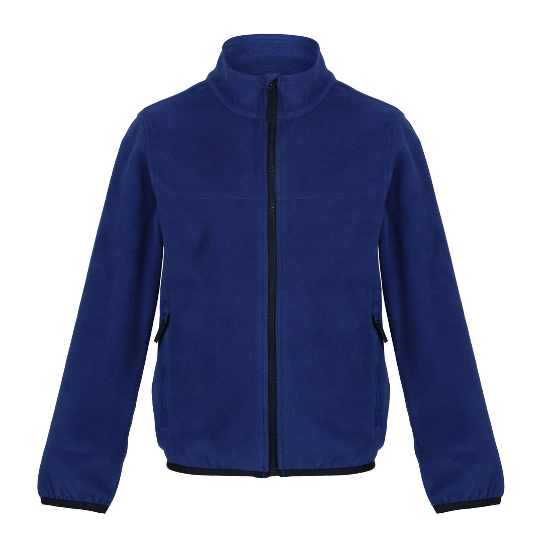 Regatta Professional Kids Full Zip Microfleece New Royal 1#colour_new-royal