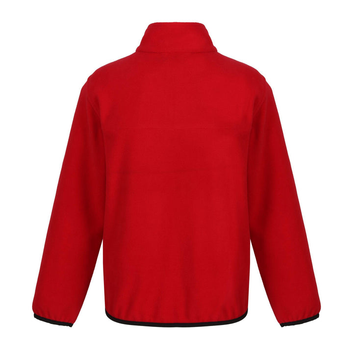 Regatta Professional Kids Half-Zip Microfleece Classic Red 2#colour_classic-red