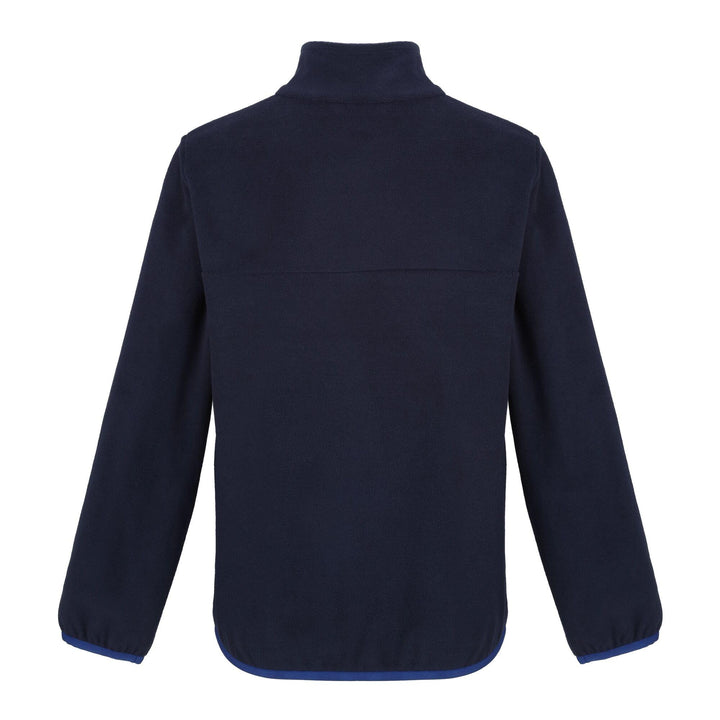 Regatta Professional Kids Half-Zip Microfleece Navy 2#colour_navy