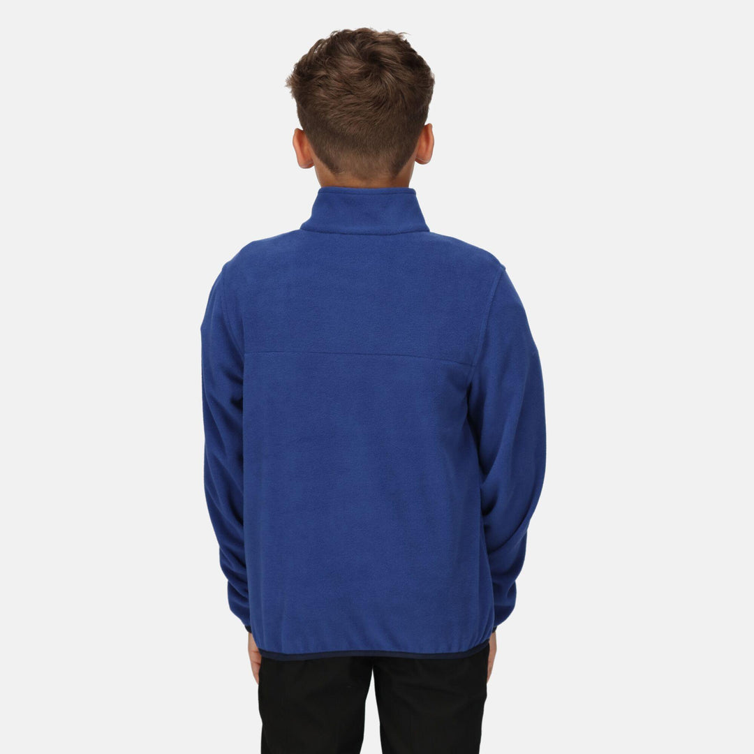 Regatta Professional Kids Half-Zip Microfleece New Royal Model 2#colour_new-royal