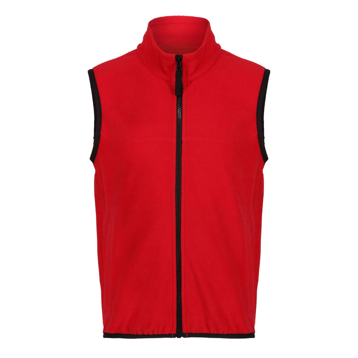 Regatta Professional Kids Microfleece Bodywarmer Classic Red 1#colour_classic-red