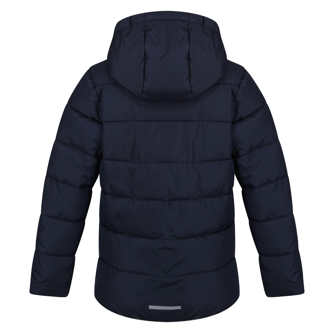 Regatta Professional Kids Scholar Thermal Insulated Hooded Jacket Navy/Royal Blue 2#colour_navy-royal-blue