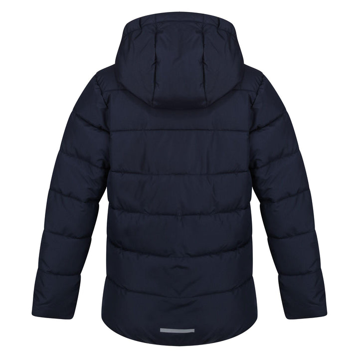 Regatta Professional Kids Scholar Thermal Insulated Hooded Jacket Navy/Royal Blue 2#colour_navy-royal-blue