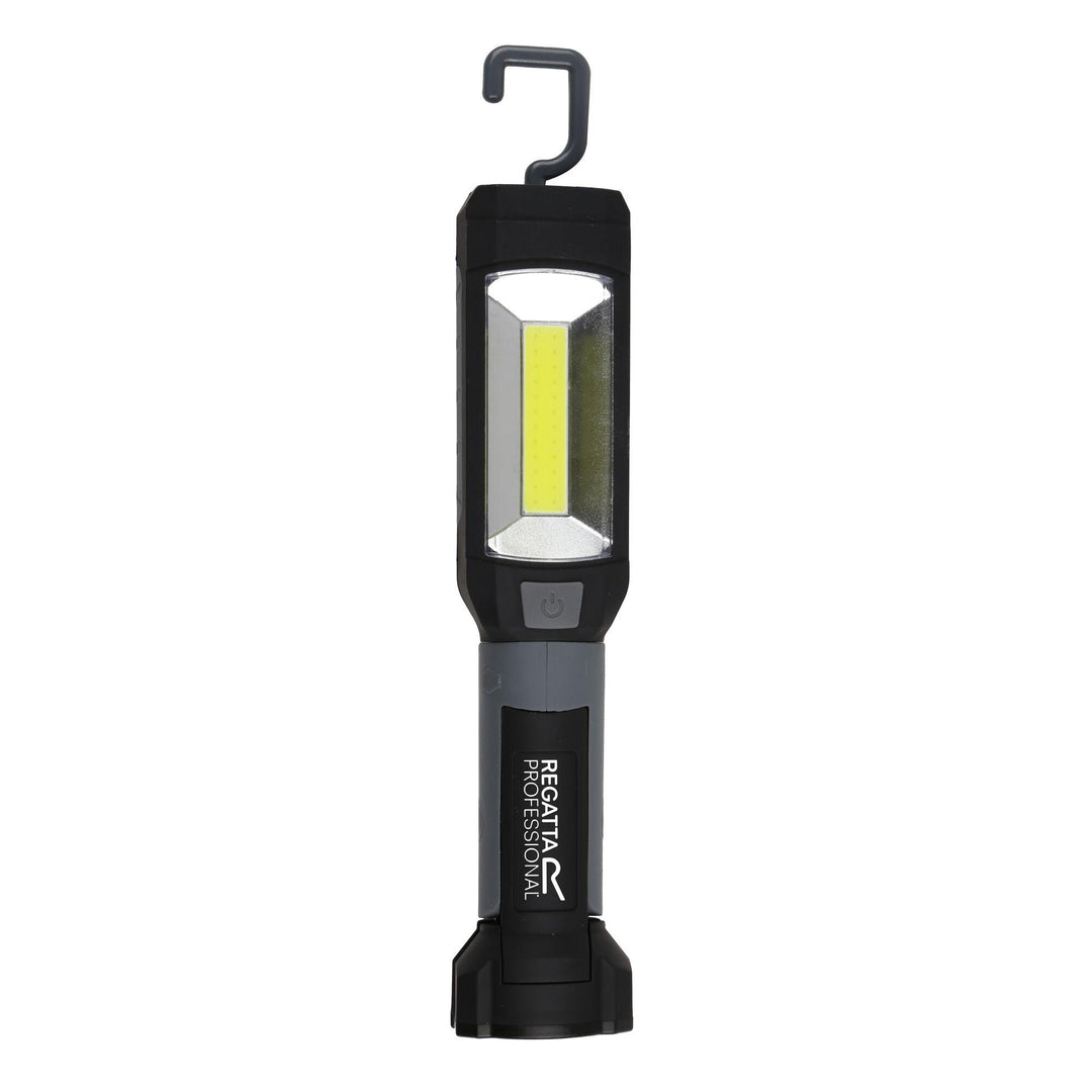 Regatta Professional Magnetic Torch Lamp Black/Grey 1#colour_black-grey