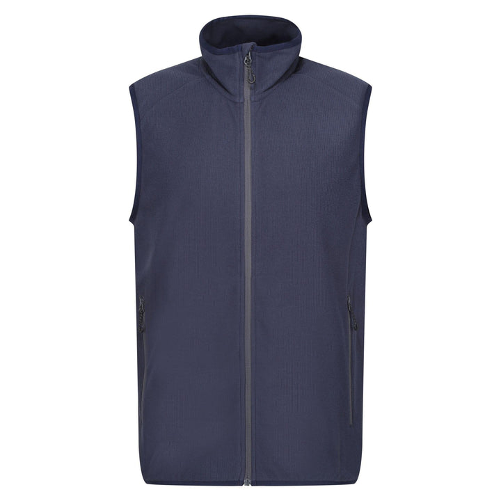 Regatta Professional Navigate Fleece Bodywarmer Navy/Seal Grey 1#colour_navy-seal-grey