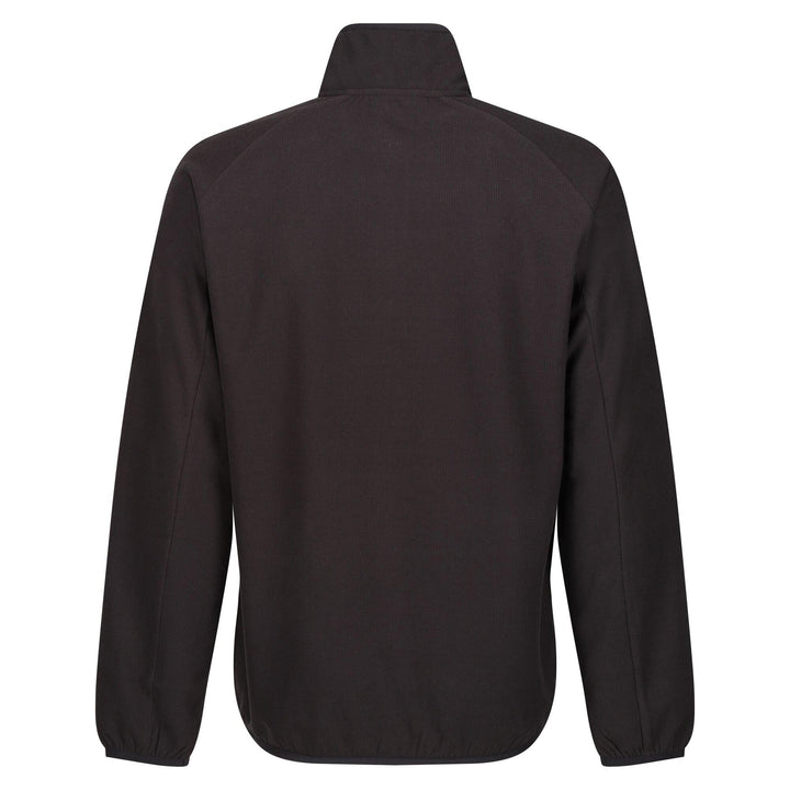 Regatta Professional Navigate Half Zip Fleece Black/New Royal 2#colour_black-new-royal