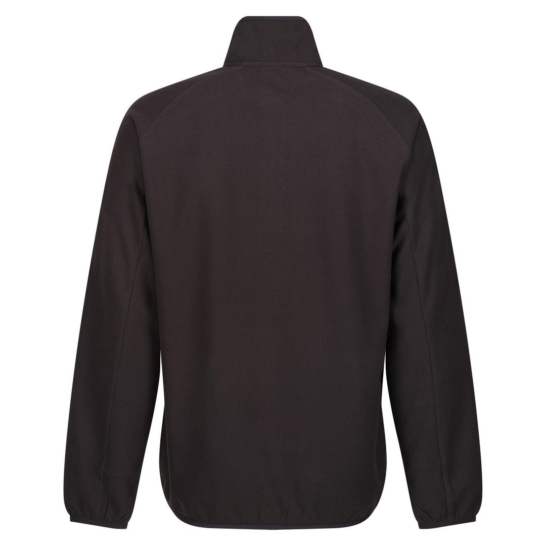 Regatta Professional Navigate Half Zip Fleece Black/Seal Grey 2#colour_black-seal-grey