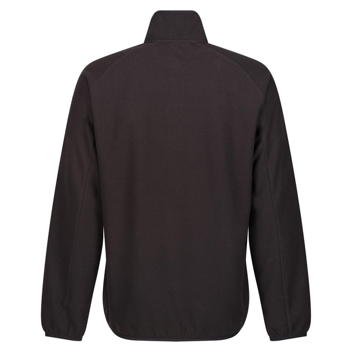 Regatta Professional Navigate Half Zip Fleece Black/Seal Grey 2#colour_black-seal-grey