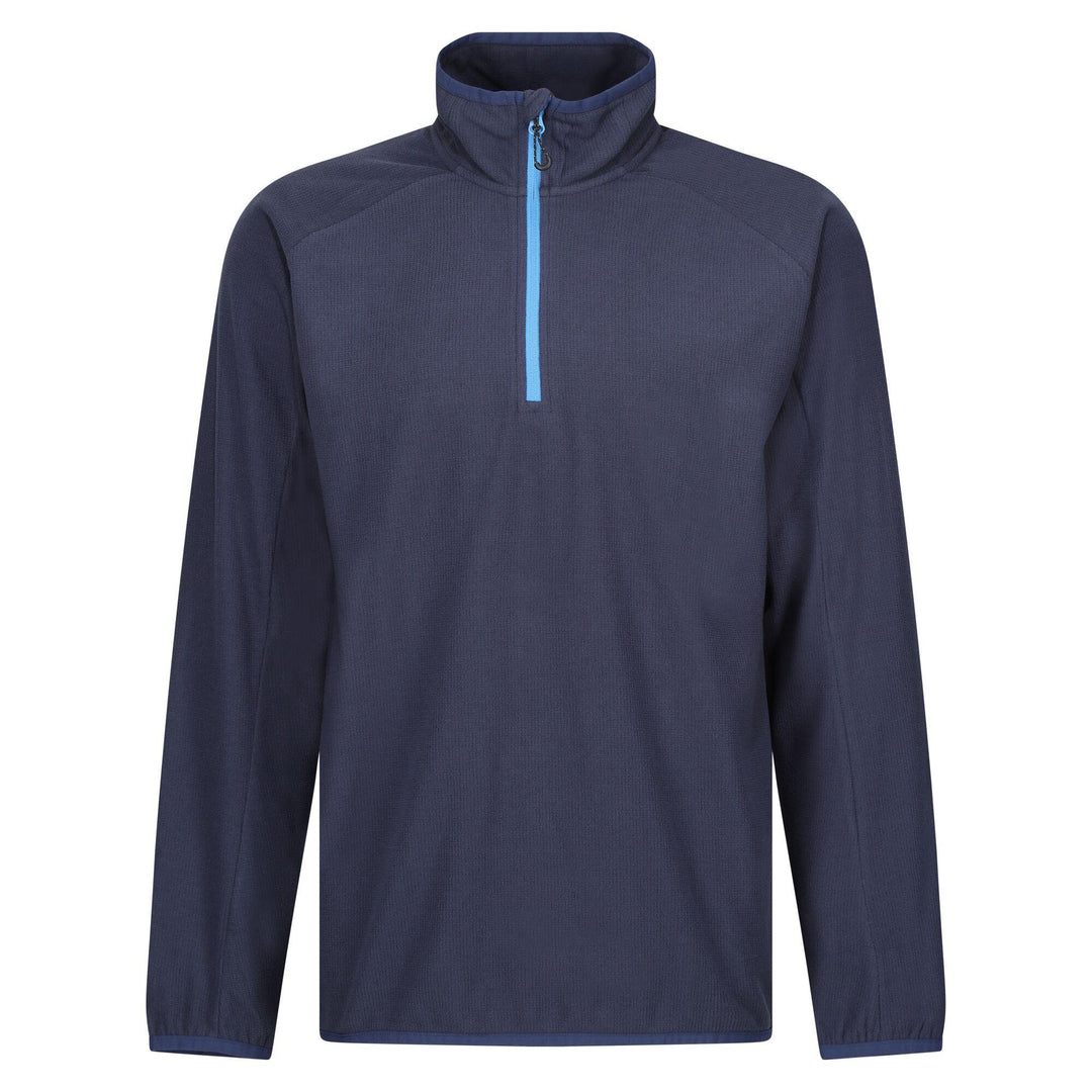 Regatta Professional Navigate Half Zip Fleece Navy/French Blue 2#colour_navy-french-blue