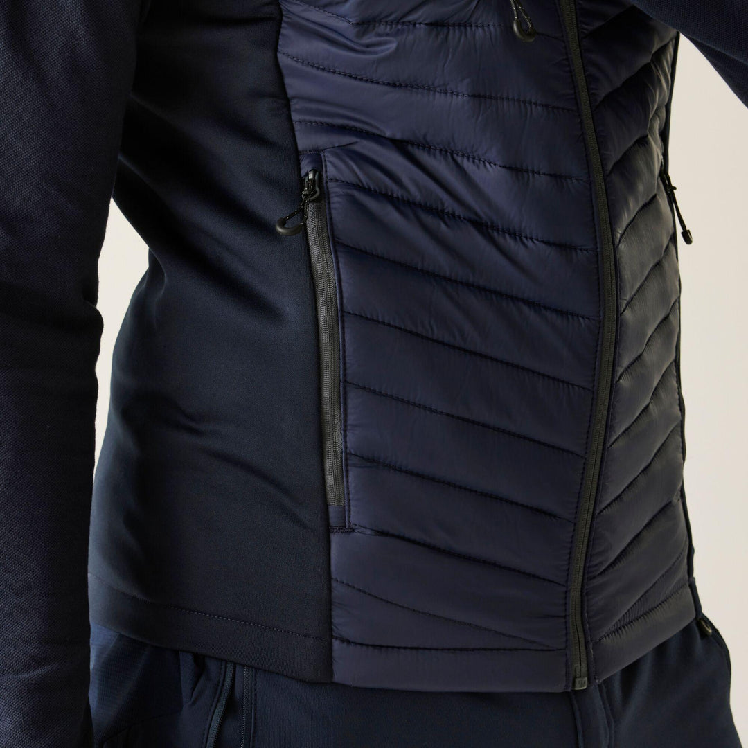 Regatta Professional Navigate Hybrid Lightweight Bodywarmer Navy/Seal Grey Model 6#colour_navy-seal-grey