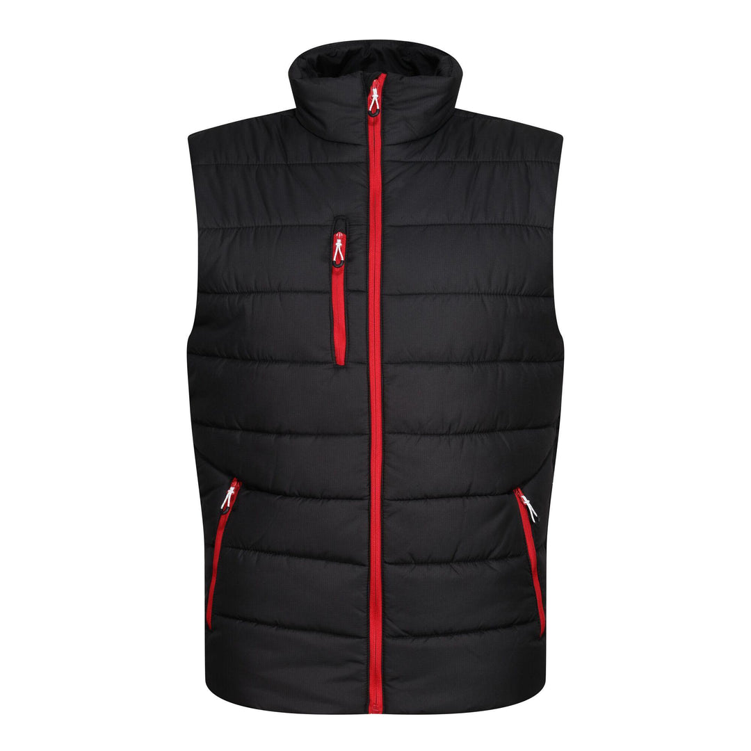 Regatta Professional Navigate Thermal Insulated Bodywarmer Black/Classic Red 1#colour_black-classic-red