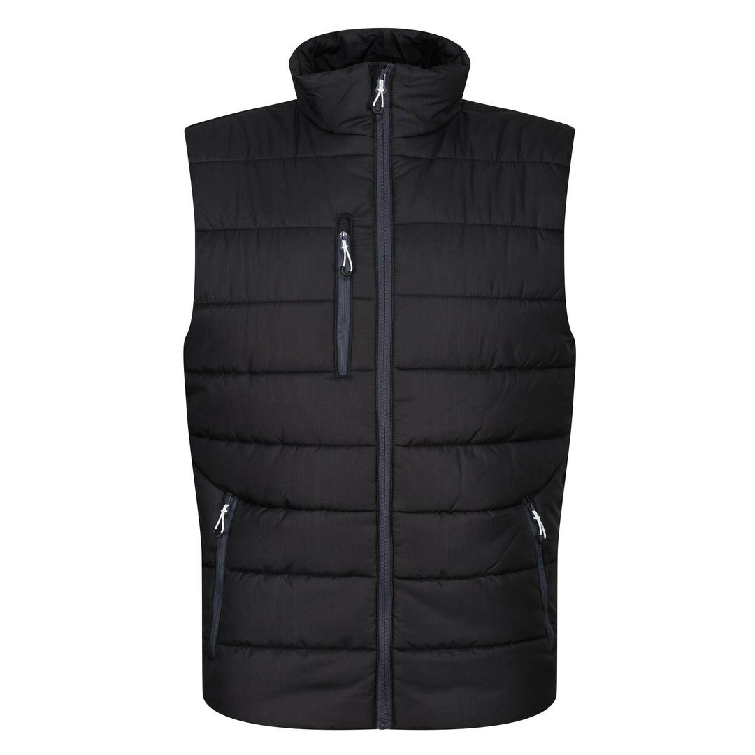 Regatta Professional Navigate Thermal Insulated Bodywarmer Black/Seal Grey 1#colour_black-seal-grey