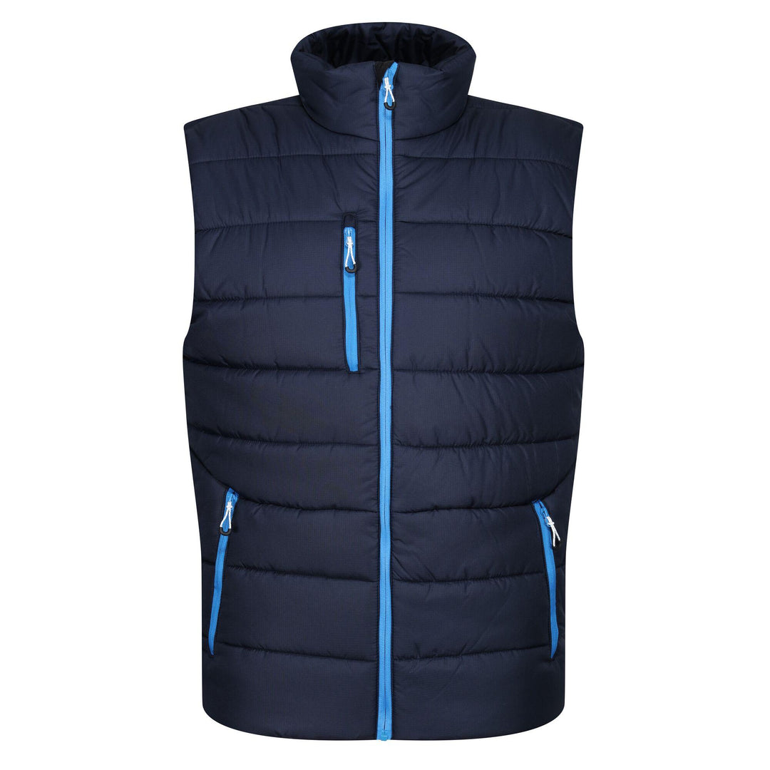 Regatta Professional Navigate Thermal Insulated Bodywarmer Navy/French Blue 1#colour_navy-french-blue