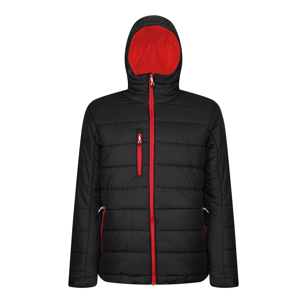 Regatta Professional Navigate Thermal Insulated Jacket Black/Classic Red 1#colour_black-classic-red