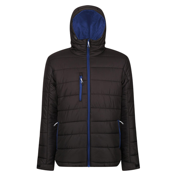 Regatta Professional Navigate Thermal Insulated Jacket Black/New Royal 1#colour_black-new-royal